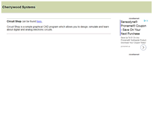 Tablet Screenshot of cherrywoodsystems.com
